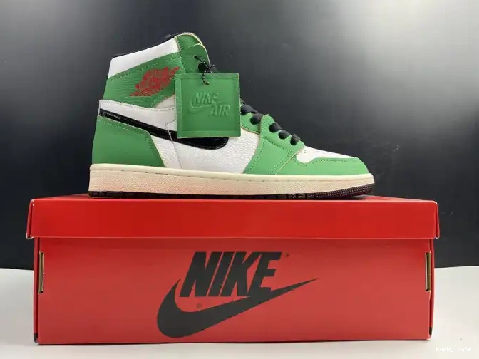 Cheap Husky Green DB4612-300 Jordan Retro Lucky 1 Air High 0420